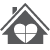 Heart/House Icon Heart/House Icon